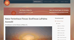 Desktop Screenshot of la-palma-fincas.com